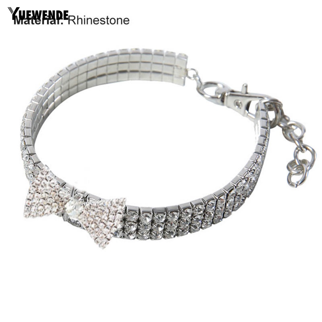 Vòng Cổ YE.B Đính Đá Thời Trang Mùa Xuân Cho Thú Cưng