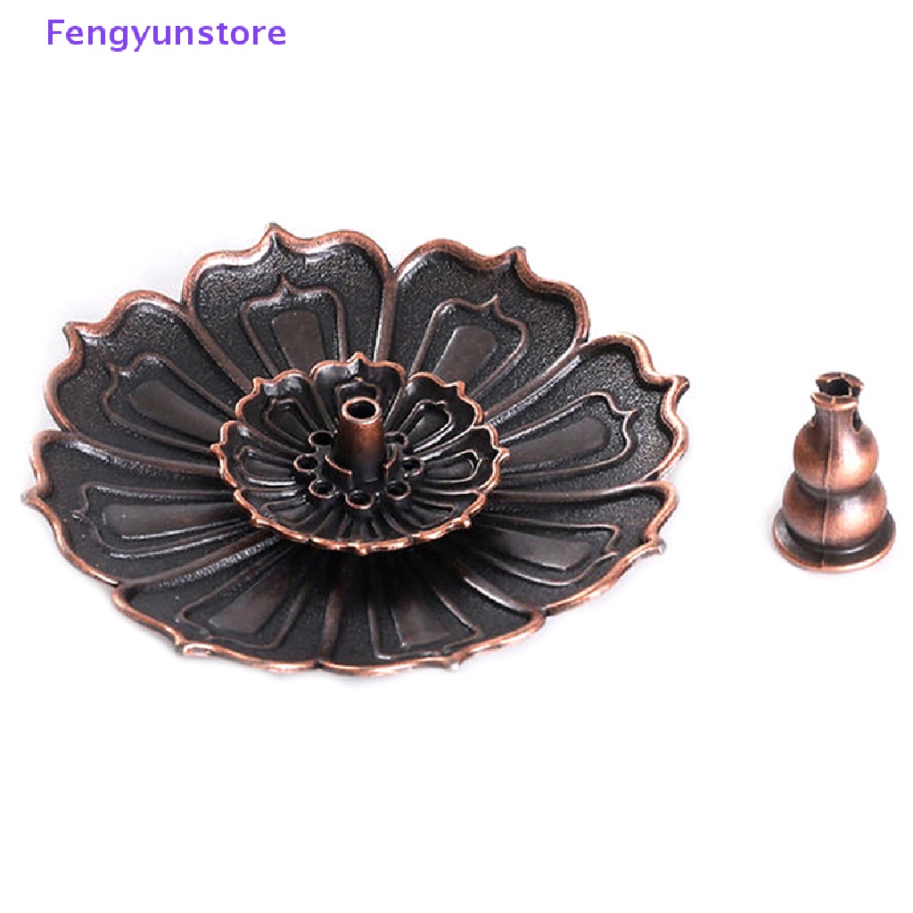 Đế Đốt Trầm Hương Hình Hoa Sen Độc Đáo Trang Trí Bàn Làm Việc