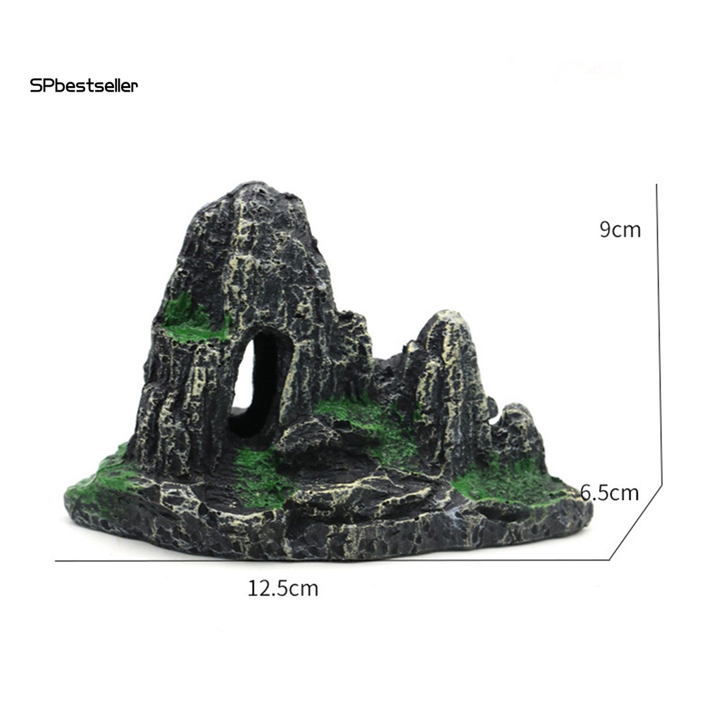 Hòn Non Bộ Bằng Nhựa Resin Trang Trí Bể Cá