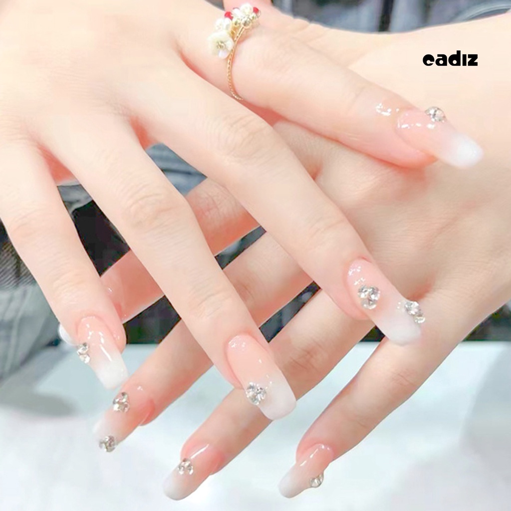 1 Hộp Đá 6 Ngăn Đựng Phụ Kiện Trang Trí Móng Tay Chống Nước Chống Oxy Hóa