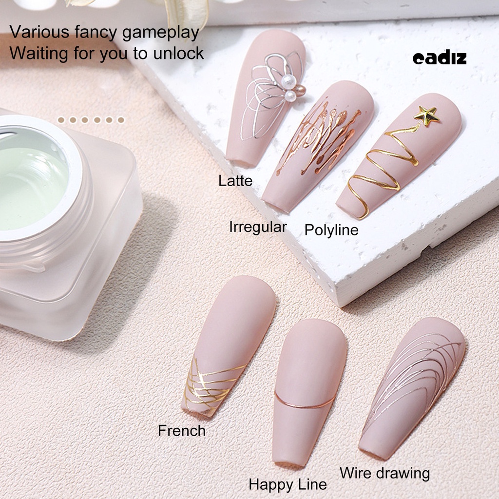 Gel Vẽ Móng Tay 8g Tự Dính Bền Màu