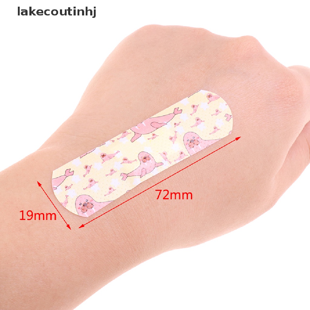 Set 120 Băng Cá Nhân Thoáng Khí Chống Nước Hoạt Hình