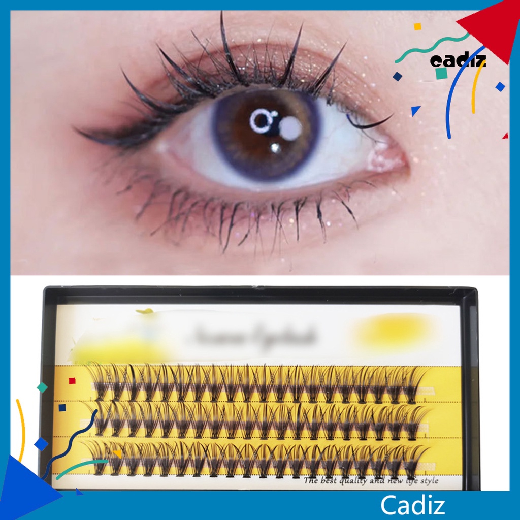 1 Hộp Lông Mi Giả Bằng Giấy Kraft Tự Nhiên Trọng Lượng Nhẹ Thoải Mái