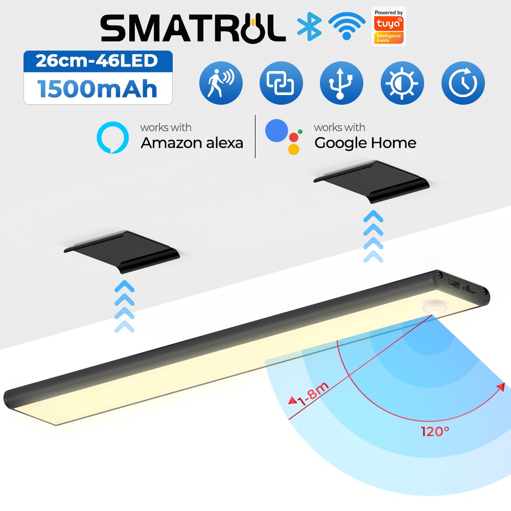 SMATRUL Đèn Tường Đèn Cảm Biến Thông