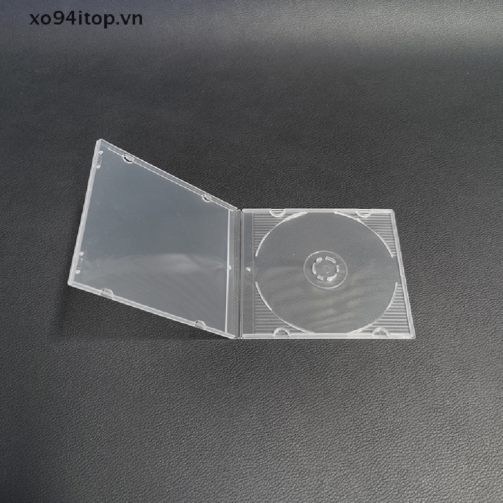 1 Hộp Đựng Đĩa CD DVD 3Inch 8CM Bằng PP Trong Suốt