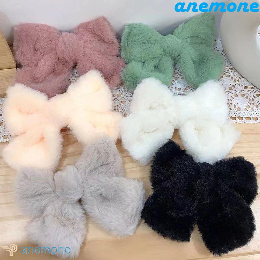 Kẹp Tóc Đuôi Ngựa Bằng Vải Bông Ngọt Ngào Thời Trang Mùa Đông Cho Nữ Giá Đỡ