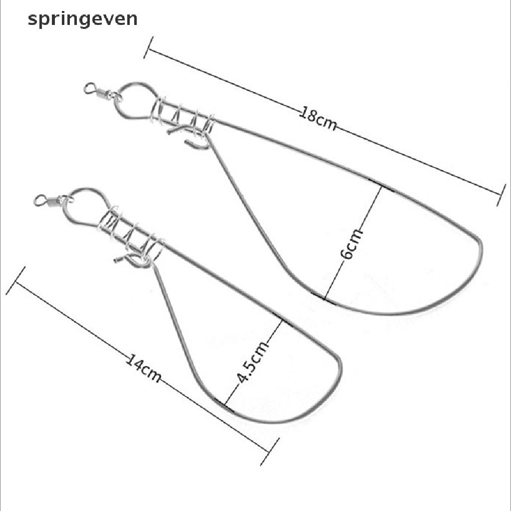 Dụng Cụ Câu Cá Khóa Thắt Lưng Bằng Thép Không Gỉ 14 / 18CM