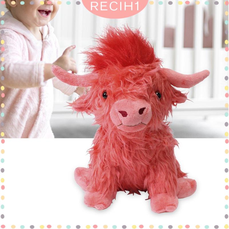 Bò Nhồi Bông Trang Trí Phòng Cho Bé