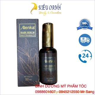 Tinh dầu dưỡng tóc, giữ nếp tóc uốn alenka hair serum 50ml *NEW*