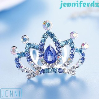 JENIFERDZ Hairclip Headpieces Princess Hairpin for Girls Kids Gift Tiara Crown Hair Comb