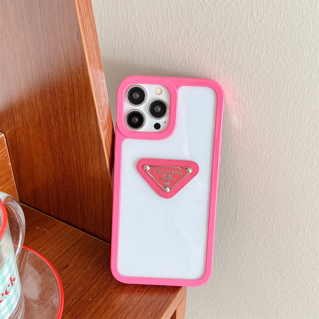 Ốp Điện Thoại TPU Dẻo Trong Suốt Màu Sắc Ngọt Ngào Đơn Giản Chống Rơi Cho iPhone 11 12 13 14 PRO Max