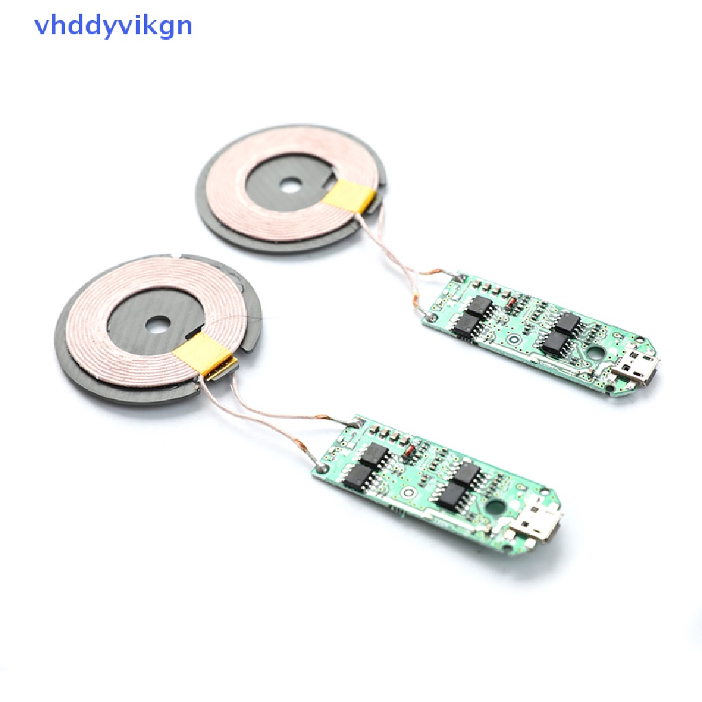 Bảng Mạch Sạc Nhanh Không Dây VHDD DC 5V PCBA Kèm Cuộn Dây