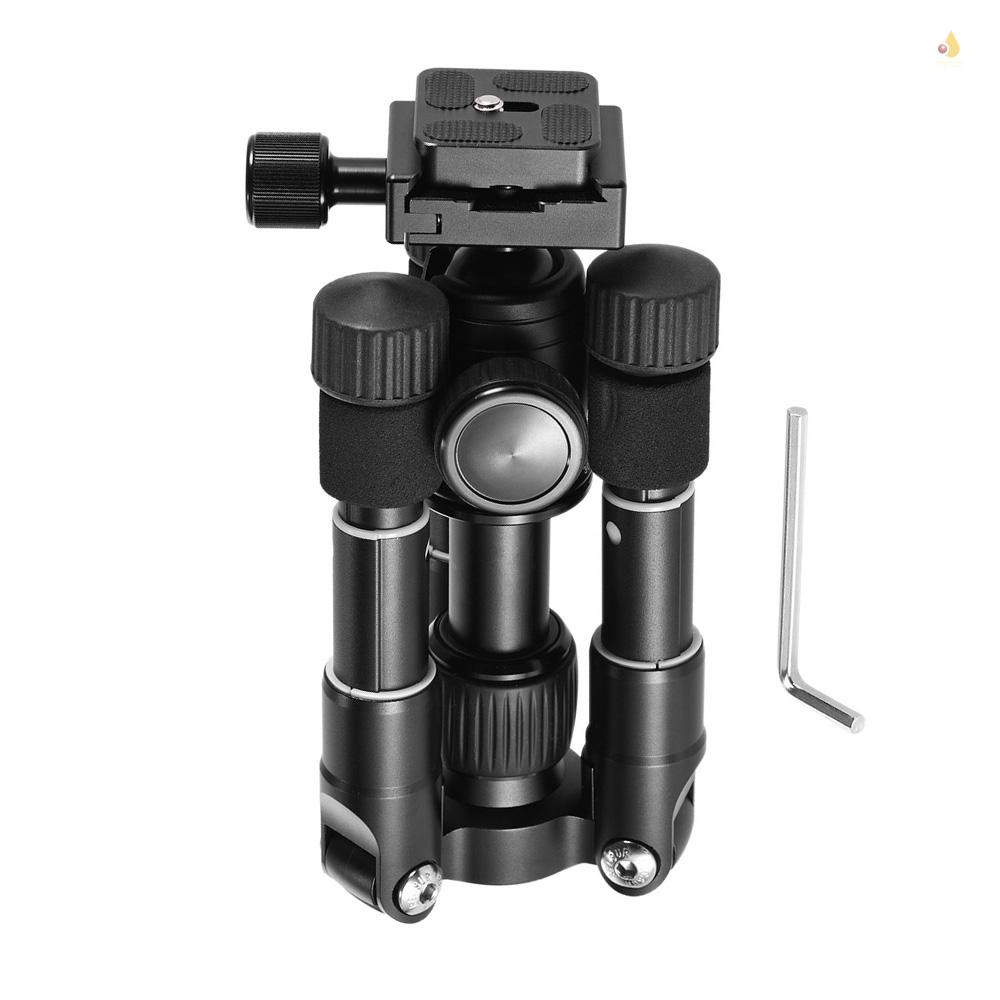 Bộ Giá Đỡ Ba Chân Mini Siêu Nhỏ Kèm Đầu Bóng Cho Máy Ảnh DSLR