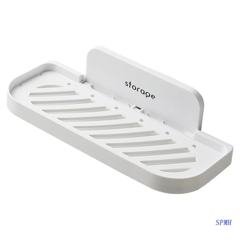 Giá Đỡ Xà Phòng / Gia Vị Gắn Tường Có Thể Gập Lại Tiện Dụng Cho Phòng Tắm / Nhà Bếp