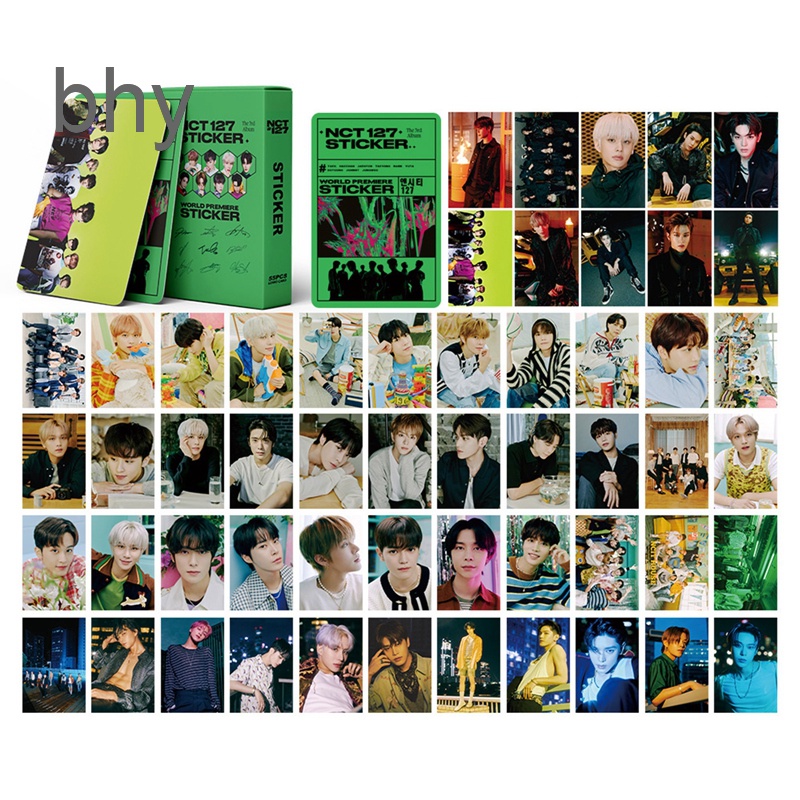 Set 54 Tấm Thẻ Ảnh Lomo In Hình Các Thành Viên Nhóm Nhạc Twice Straykids