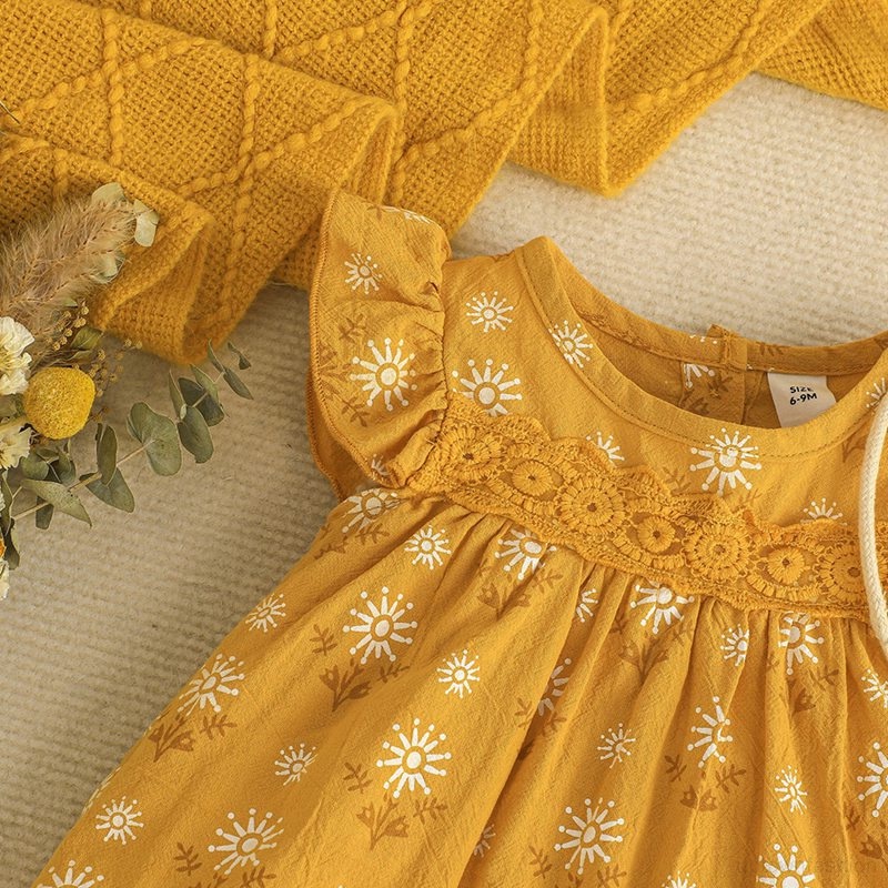 Bộ Đồ Thời Trang Mùa Hè 2 Món Thiết Kế Xinh Xắn Cho Bé Gái