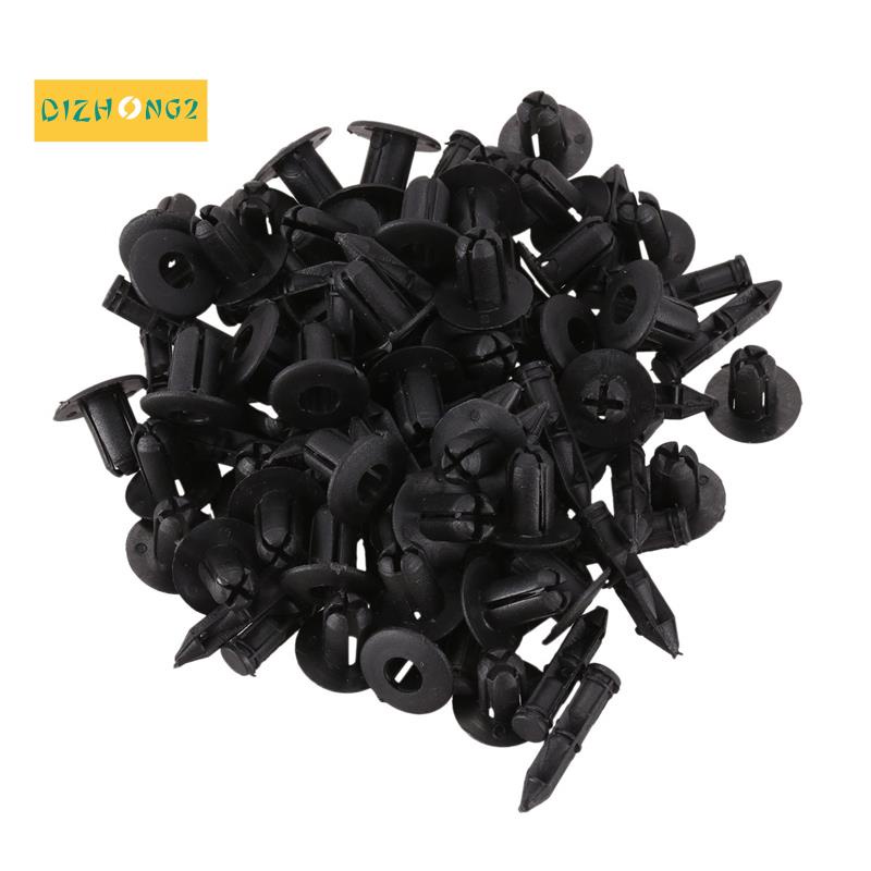 Set 50 Đinh Tán Nhựa 6Mmx12Mm Chuyên Dụng Cho Xe Hơi