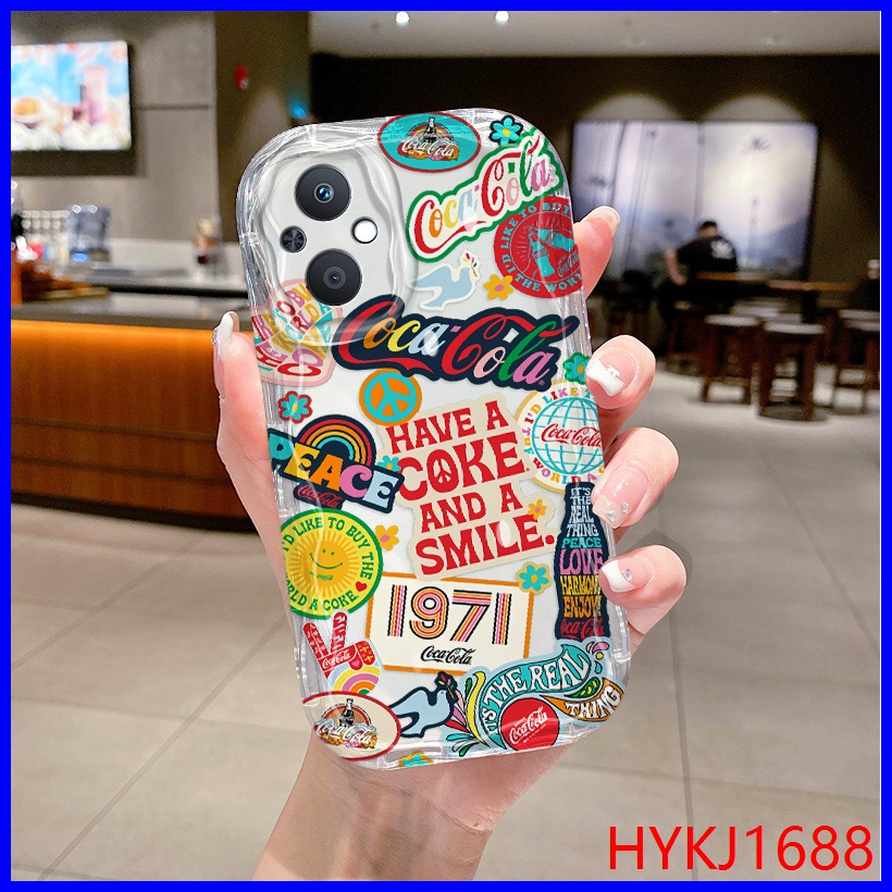 Ốp lưng Oppo Reno 8Z 5G ốp lưng Oppo Reno 7Z 5G Ốp Điện Thoại silicone tpu Mềm Trong Suốt Họa Tiết Kem Cho Oppo Reno 8Z Reno 7Z 5G NYW