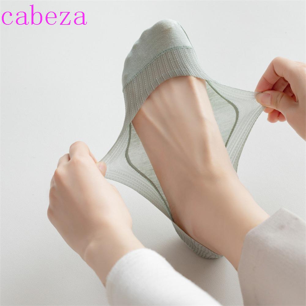 Vớ Thuyền Nylon Lụa Lạnh Vô Hình Thoáng Khí Thấm Hút Mồ Hôi Thời Trang Mùa Hè Cho Nữ
