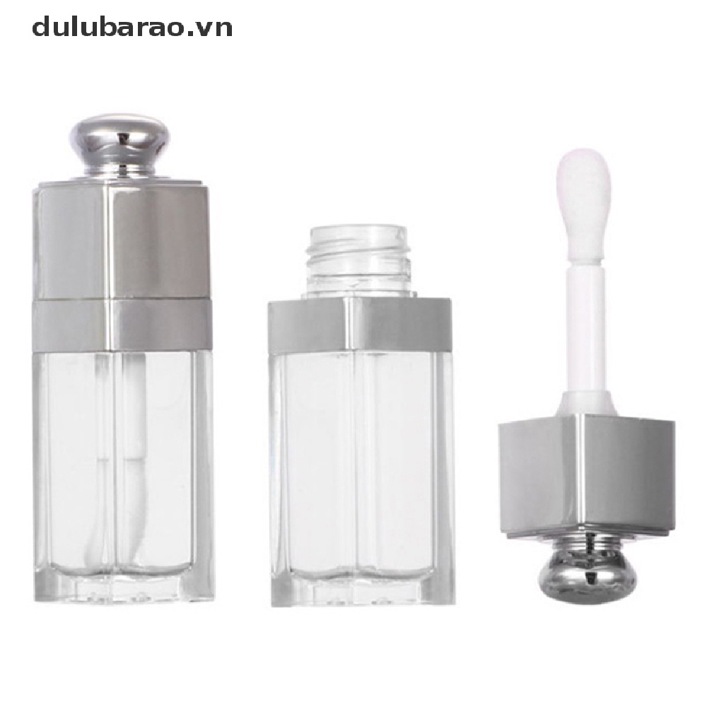 DUL 10ml hình vuông mỹ phẩm container DIY Son môi rỗng Lip Gloss Ống AO