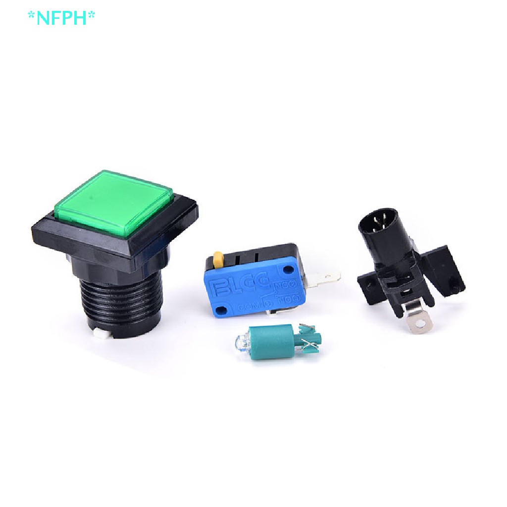 Nút Nhấn 33mm Có Đèn LED Cho Máy Chơi game Mới