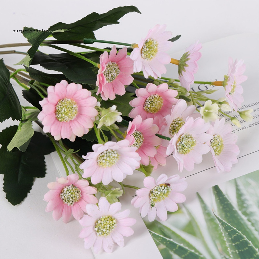 1 Bông Hoa Cúc Nhân Tạo Dùng Cho Trang Trí Tiệc Cưới