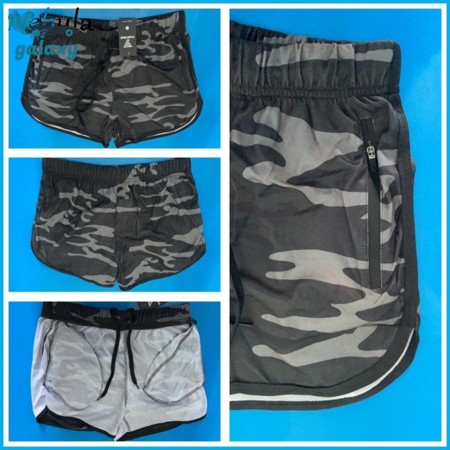 Galaxy Quần Short Thể Thao Nhanh Khô Thời Trang Cho Nam