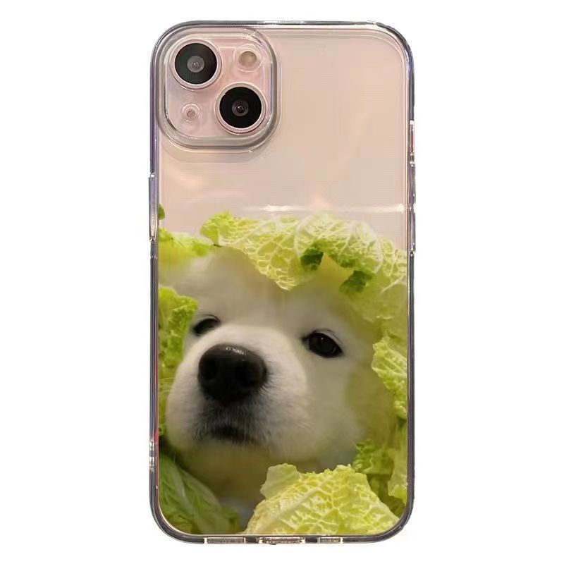 ✅Ốp Điện Thoại Silicon Chống Sốc Họa Tiết Chú Chó Dễ Thương Dành Cho Iphone 12 11 / 13 8P 14 Pro Xs max