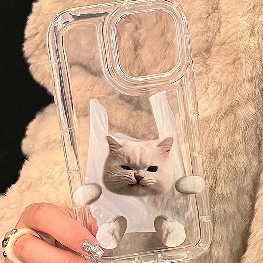 ✅Ốp Điện Thoại Dẻo Trong Suốt Họa Tiết Chú Chó / Mèo Dễ Thương Cho Iphone 138p xr promax / 1214 11 / proxs RP88