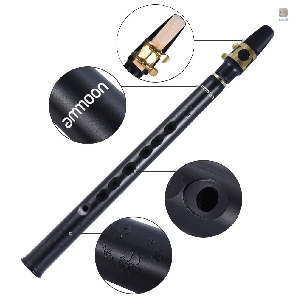 Kèn Saxophone Mini Bỏ Túi Kèm 10 Đầu Thổi Thay Thế