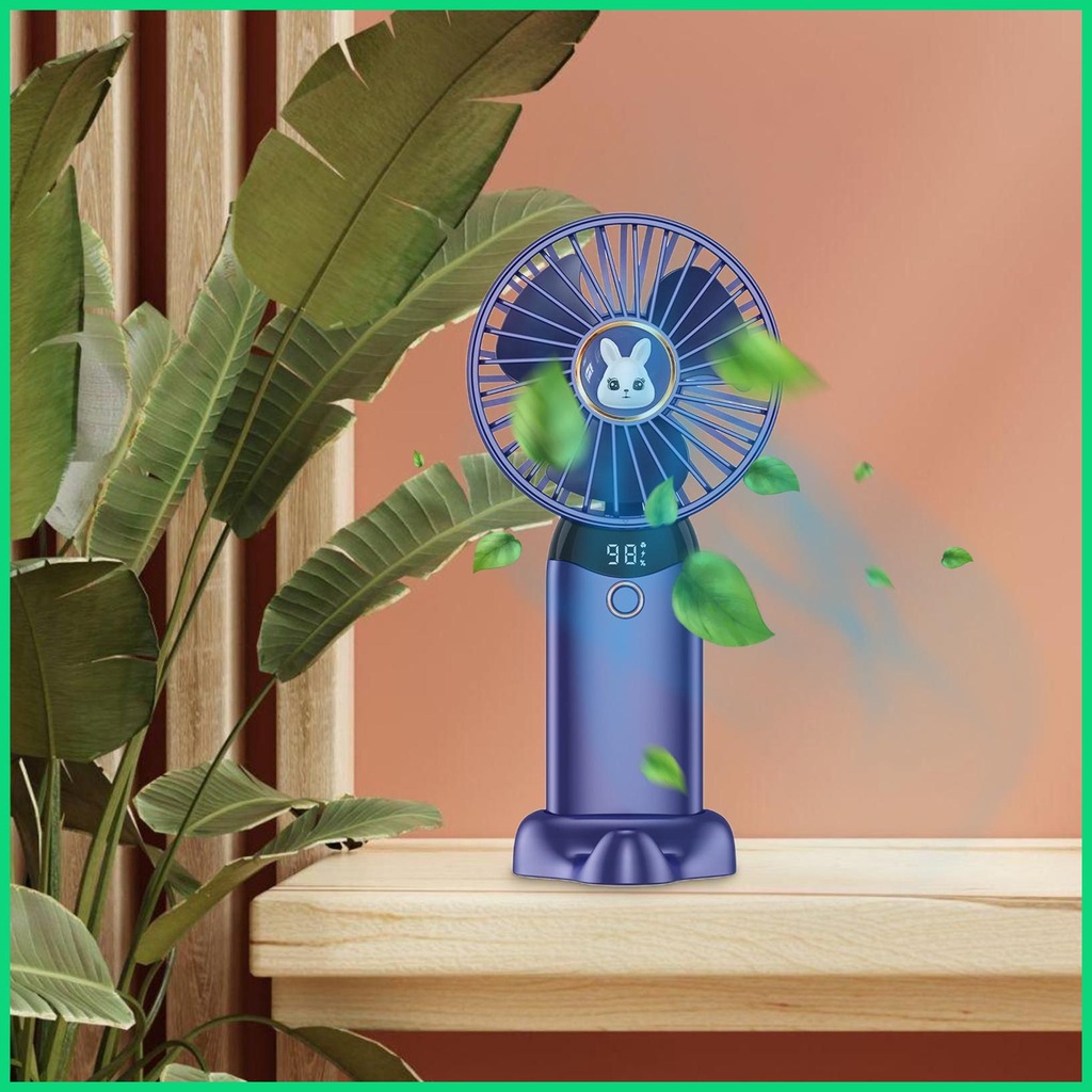 Quạt Làm Mát Có Đèn LED Sạc Được Không Ồn