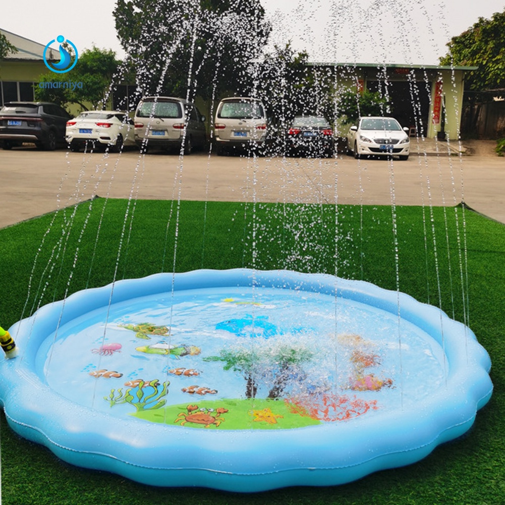 Thảm Nước Bơm Hơi Hình Động Vật Biển Cho Bé