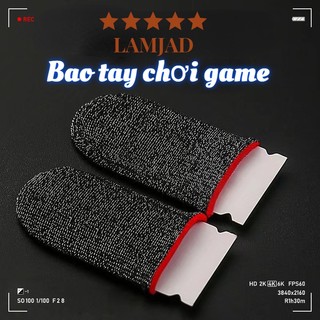 Bao tay chơi game Finger Tips sợi bạc cao cấp, Găng tay chơi game tăng độ nhạy cảm ứng, chống mồ hôi tay