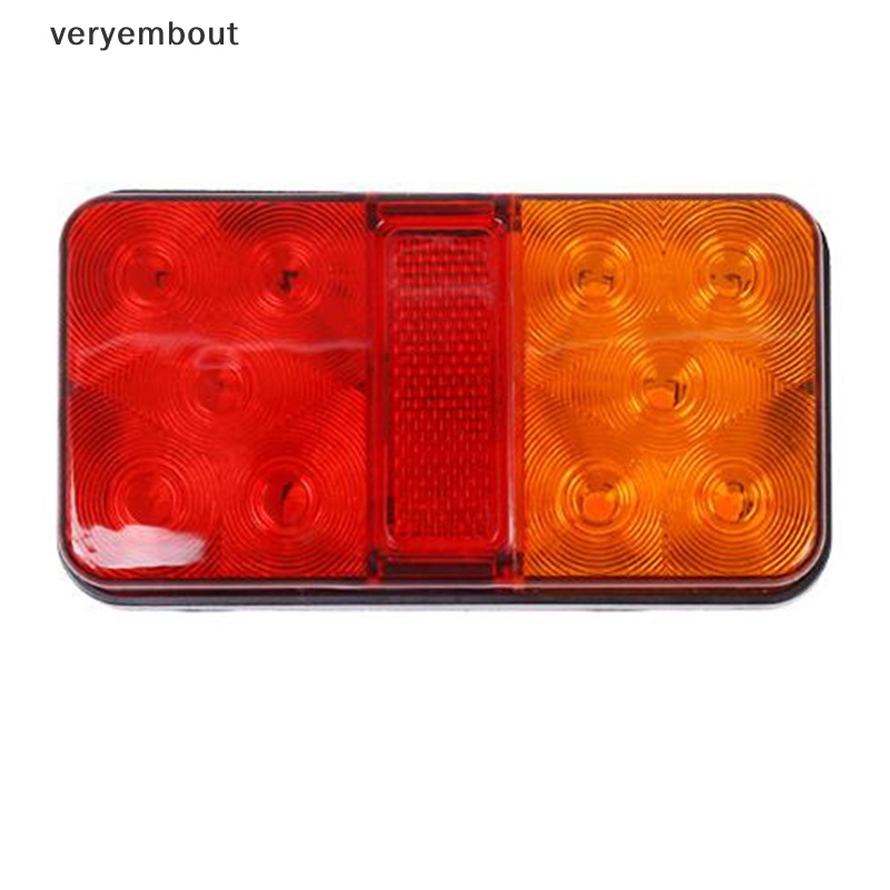 Đèn Led 10 Bóng 12V Gắn Đuôi Xe Tải Chất Lượng Cao