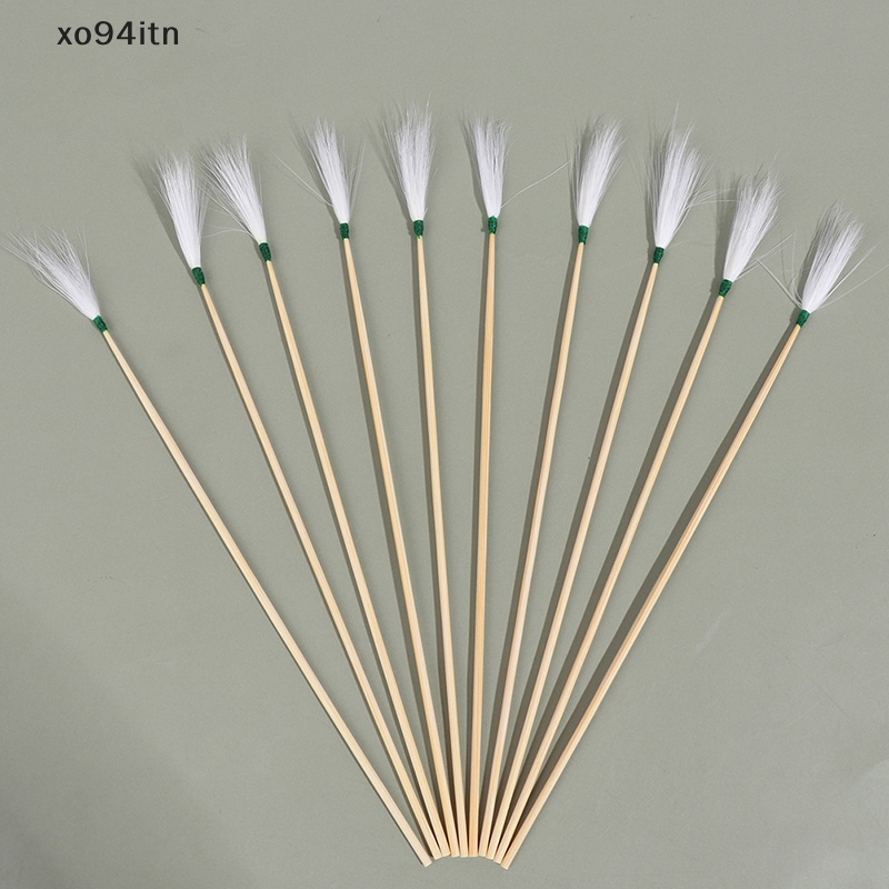 Set 10 Cây Ráy Tai Bằng Tre Lông Vũ