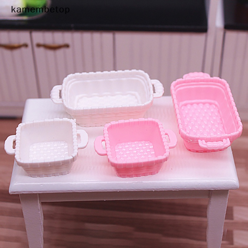 Giỏ Đựng Trái Cây Và Rau Củ Mini Trang Trí Nhà Búp Bê