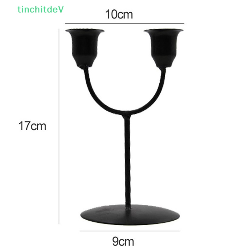 Giá Đỡ 2 Cánh Tay Bằng Kim Loại Đơn Giản Trang Trí Bàn Ăn / Tiệc Cưới