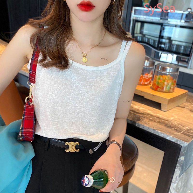 Áo Hai Dây Dáng Suông Plus Size Thời Trang Mùa Hè Cho Nữ