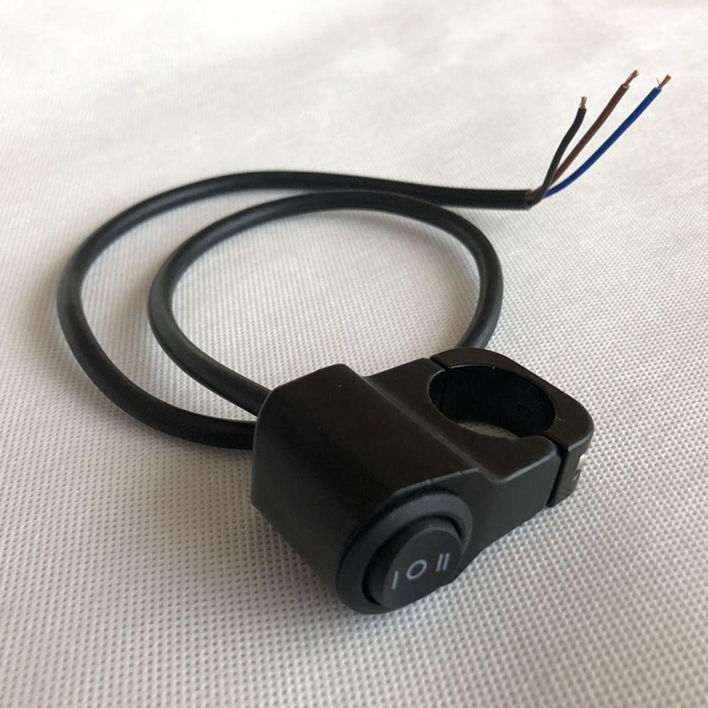 Aaron1 Phụ Kiện Công Tắc Đèn Pha / Gương Chiếu Hậu / Đèn Sương Mù Ba Vị Trí Kiểu Retro Cho Xe Mô Tô