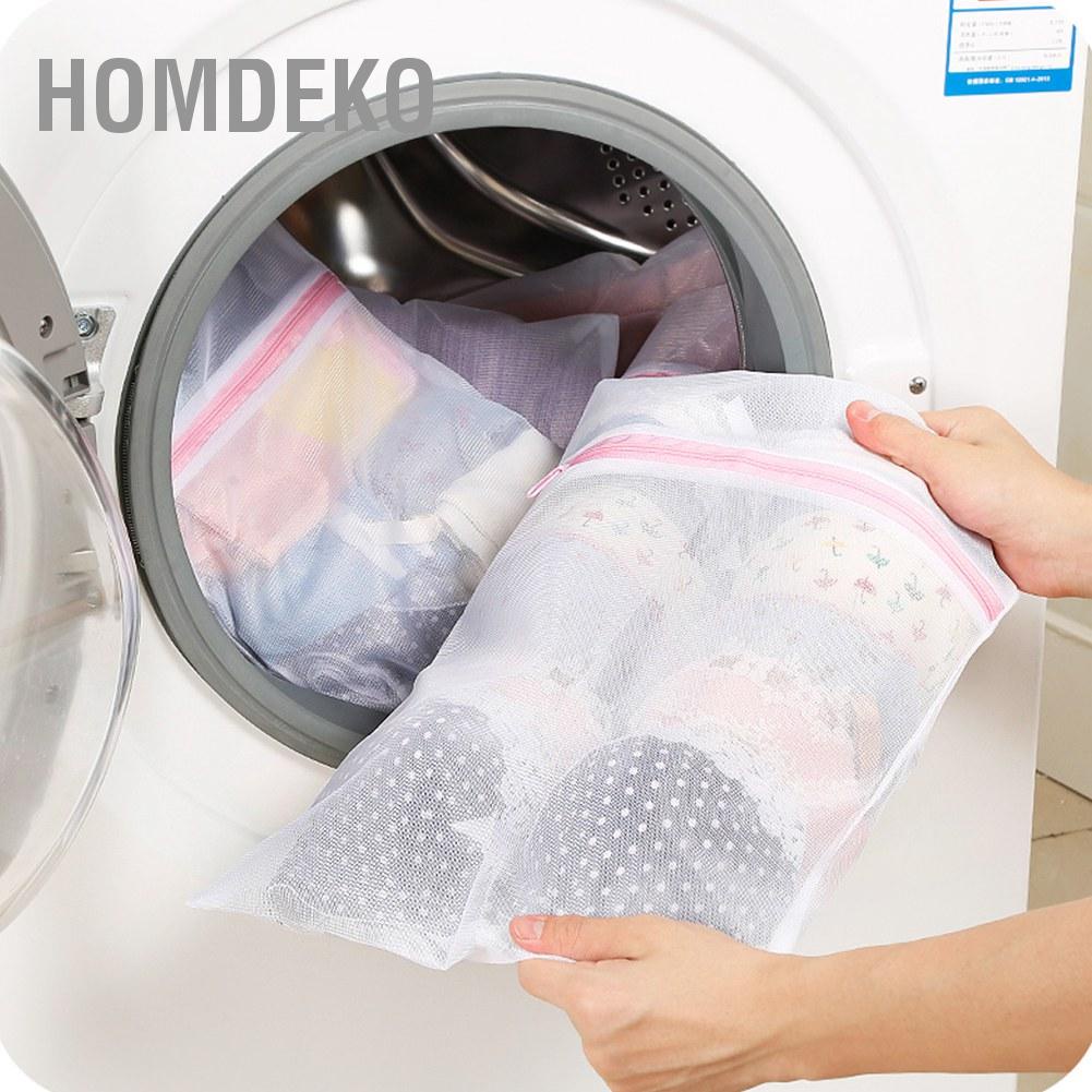 Túi lưới giặt đồ cho máy giặt, túi giặt cao cấp vải mịn Homdeko I.
