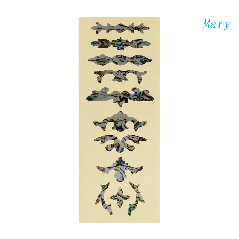 Miếng Dán Mỏng Dùng Trang Trí Đàn Guitar Điện / Acoustic DIY