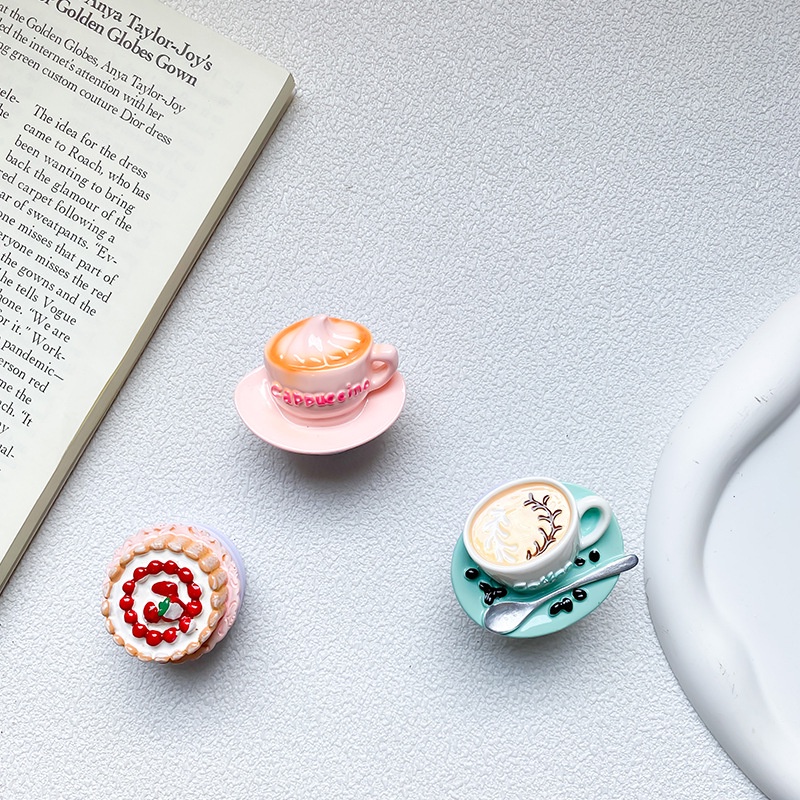 Giá Đỡ Điện Thoại Túi Khí Màu Cà Phê Trơn