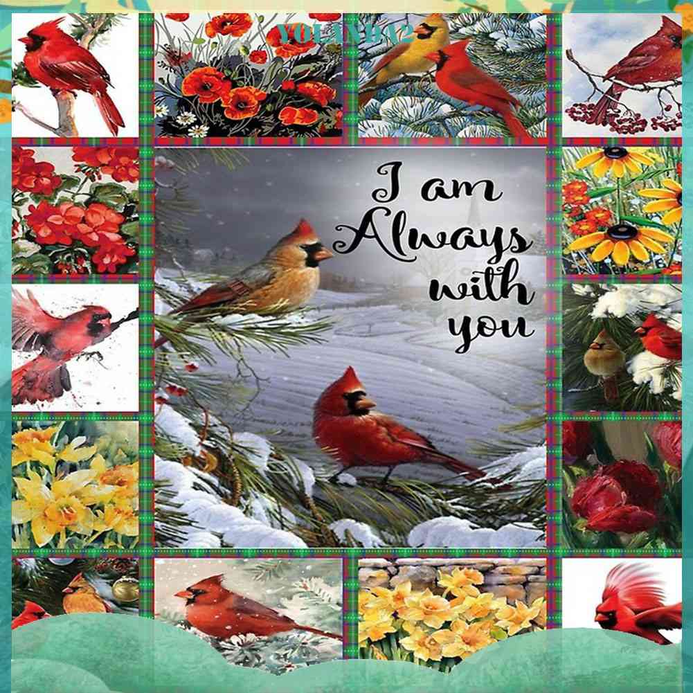 Bộ Tranh Đính Đá 5D Tự Làm Toàn Diện Họa Tiết Độc Đáo