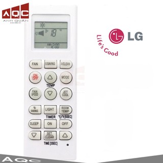 Điều khiển điều hoà lg remote máy lạnh lg - 18 nút