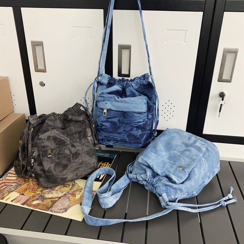 Túi Đeo Chéo Denim Đựng Điện Thoại Thời Trang Dành Cho Nữ