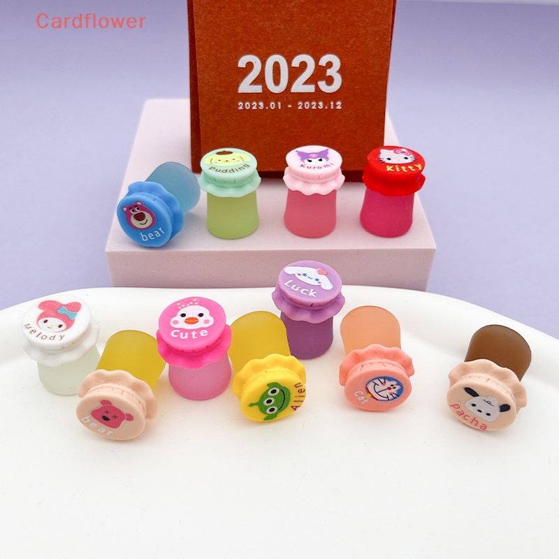 Bộ 2 Đồ trang trí Bình Mật Ong Mini Bằng Nhựa Resin Phát Quang Trang Trí Bảng Điều Khiển Xe Hơi Mới