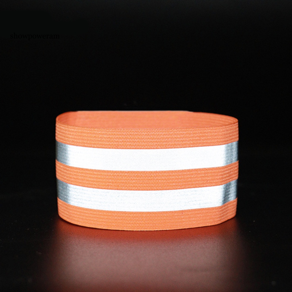 1 Cặp Băng Đeo Tay Phản Quang Thoáng Khí Hỗ Trợ Chạy Xe Đạp