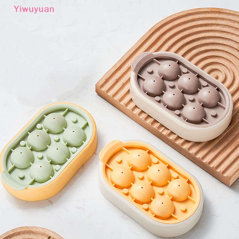 Khuôn Làm Đá Bi Tròn 3D Mới