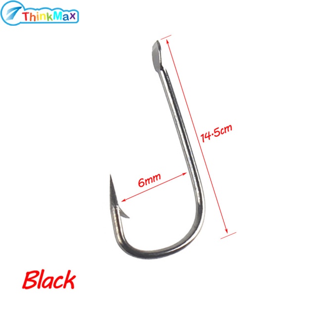 Thinkmax Bộ 30 Móc Câu Cá Bằng Thép Carbon Cao Cấp 30 Món