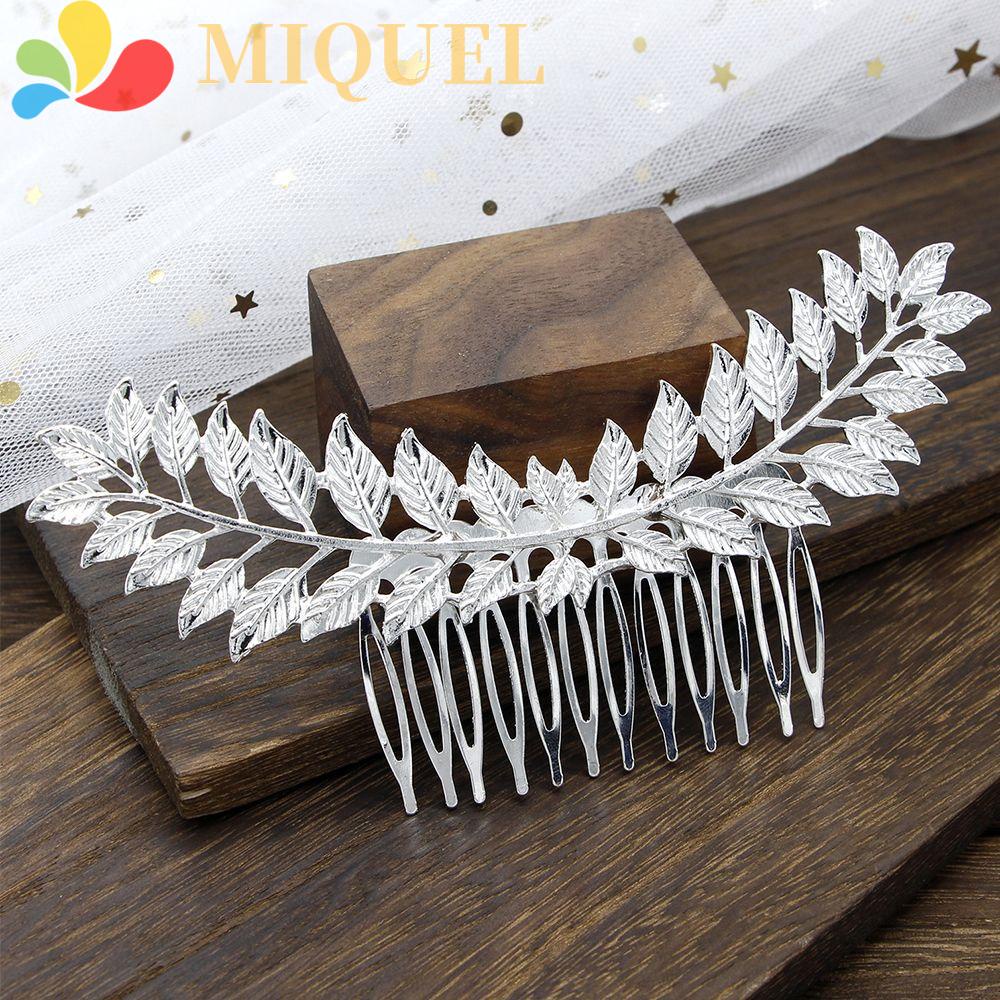 Lược Cài Tóc Cô Dâu Hình Chiếc Lá Sang Trọng